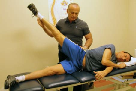 donatelli hip drop test|Demonstrating the Drop Leg Test, performed from the .